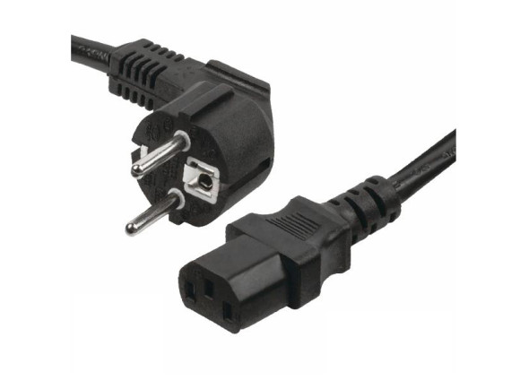 Alpha Elettronica Cabo Alimentação Schuko Macho 3p / Iec C13 Fêmea 2.5m Preto Alpha Elettronica Cabo Alimentação Schuko Macho 3p / Iec C13 Fêmea 2.5m Preto